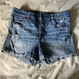 High rise shorts